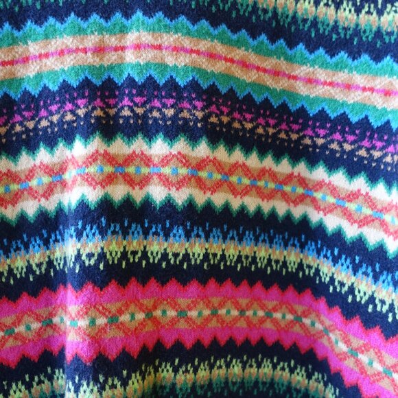 Fair Isle Striped Women's Sweater - Picture 6 of 15